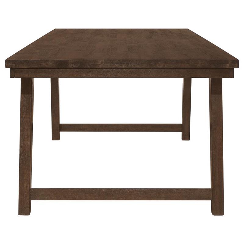 Reynolds 7-piece Rectangular Dining Table Set Brown Oak (107591-S7)