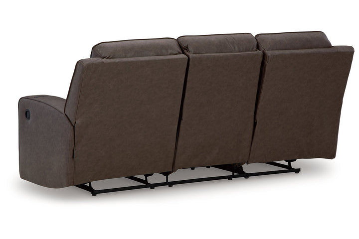 Lavenhorne Reclining Sofa with Drop Down Table (6330689)