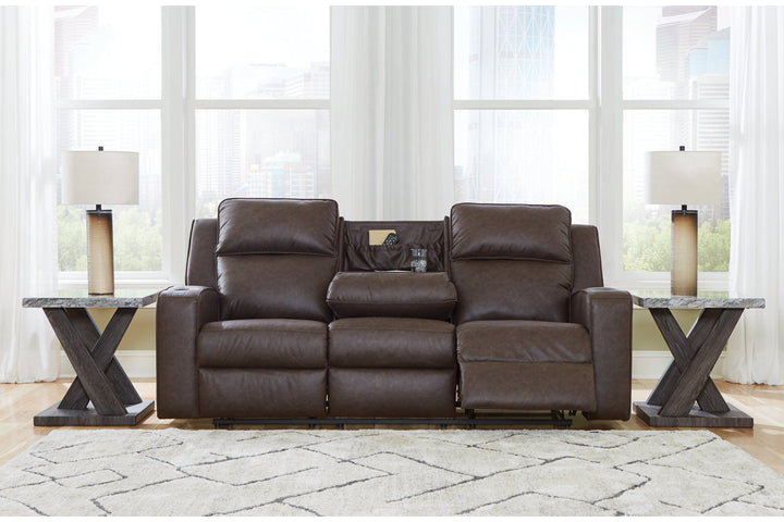 Lavenhorne Reclining Sofa with Drop Down Table (6330689)