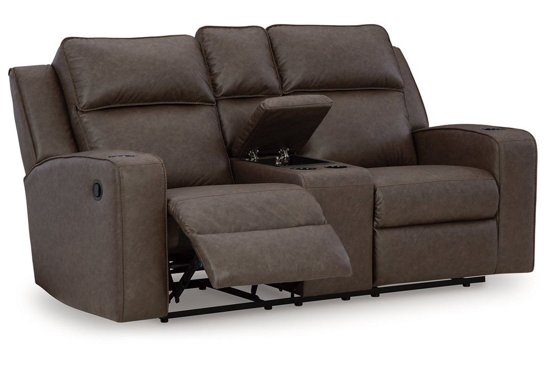 Lavenhorne Reclining Loveseat with Console (6330694)