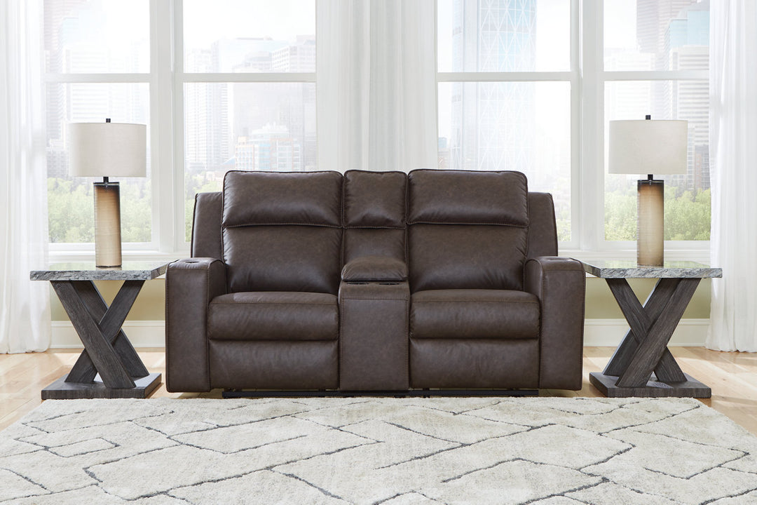 Lavenhorne Reclining Loveseat with Console (6330694)