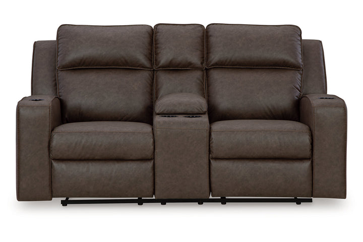 Lavenhorne Reclining Loveseat with Console (6330694)