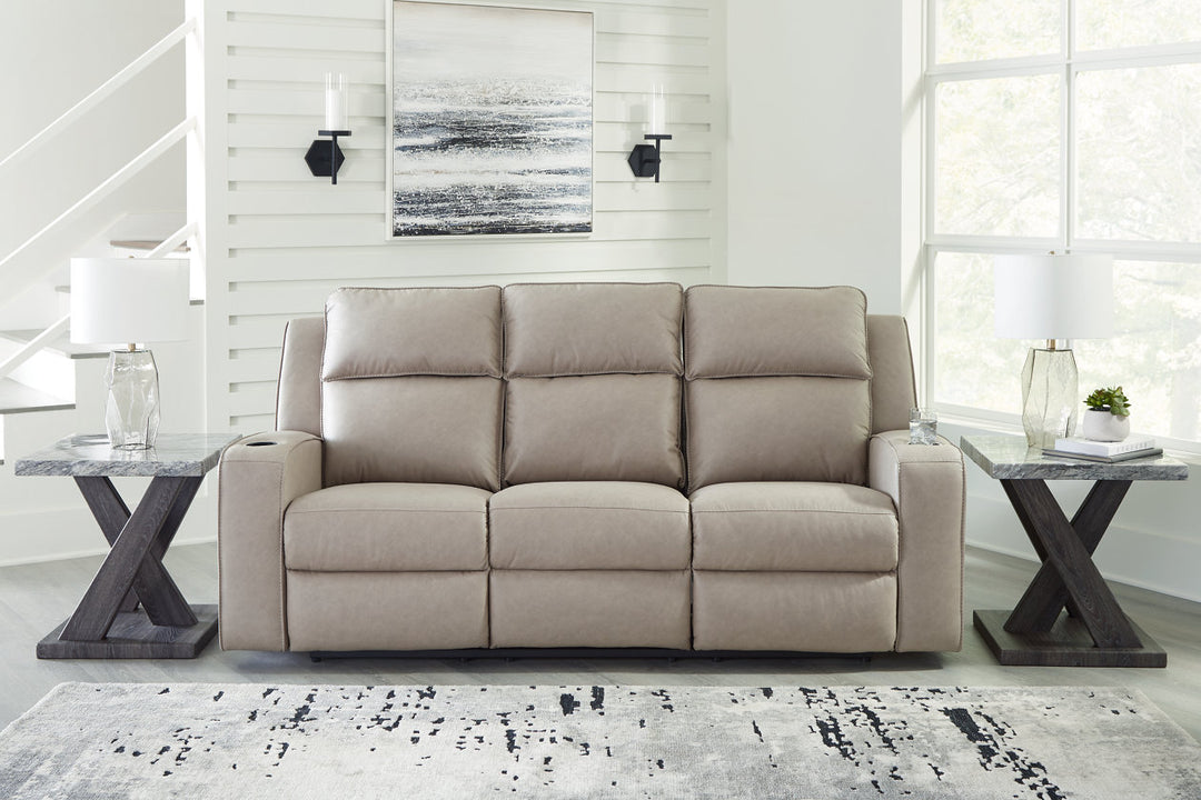 Lavenhorne Reclining Sofa with Drop Down Table (6330789)