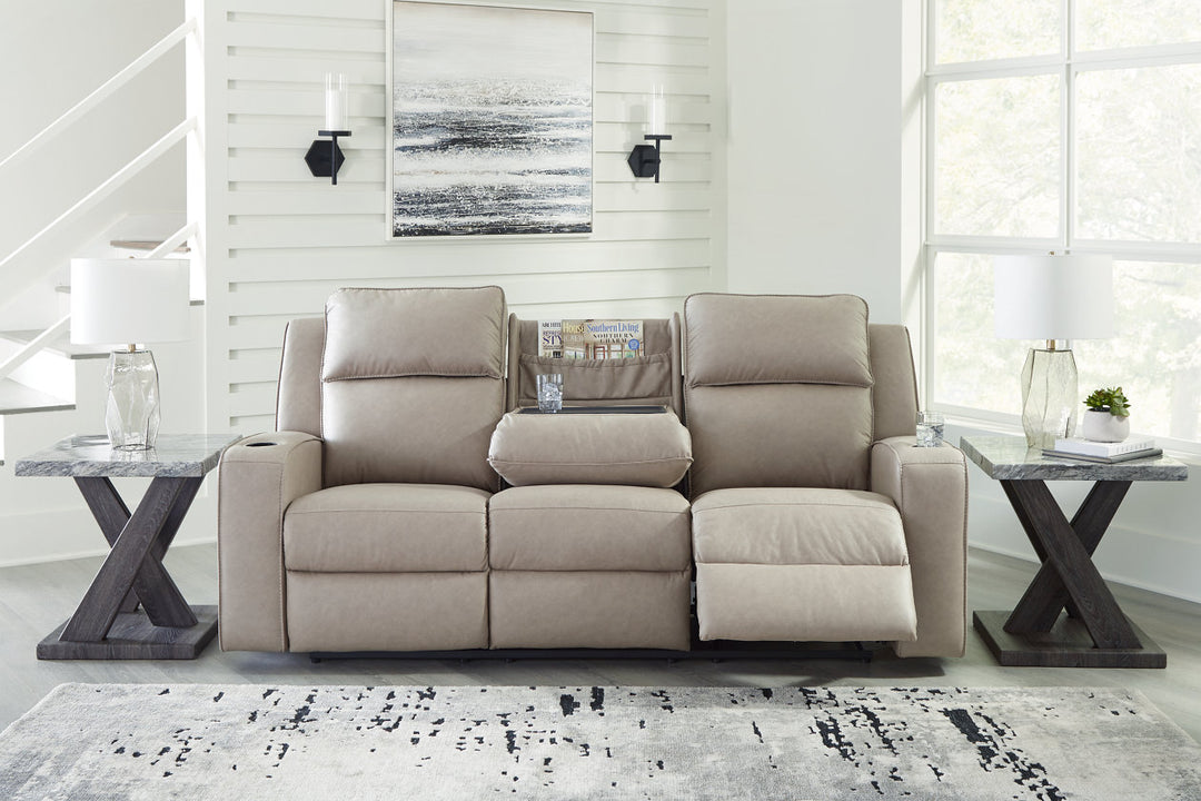 Lavenhorne Reclining Sofa with Drop Down Table (6330789)