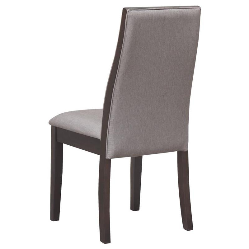 Spring Creek Upholstered Side Chairs Taupe (Set of 2) (106583)