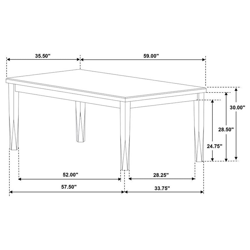 DINING TABLE (110281)