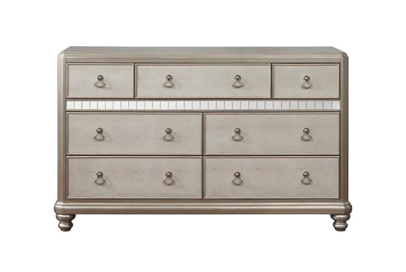 Bling Game 7-drawer Dresser Metallic Platinum (204183)