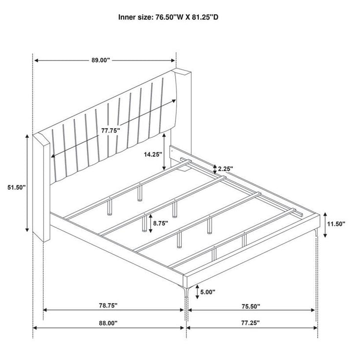 E KING BED (301161KE)