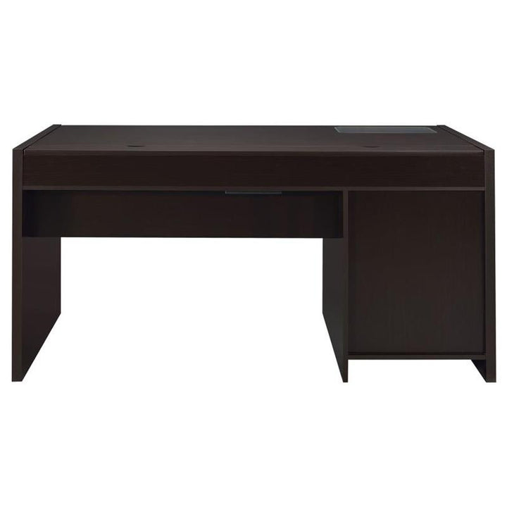 Halston 3-drawer Connect-it Office Desk Cappuccino (800982)