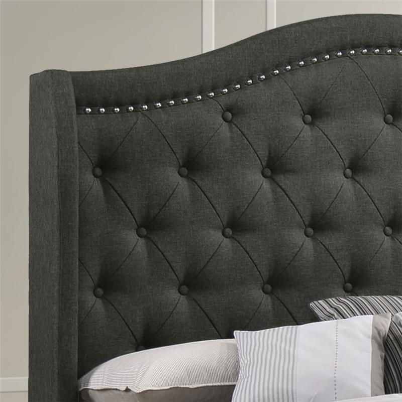 Sonoma Camel Back Full Bed Grey (310072F)