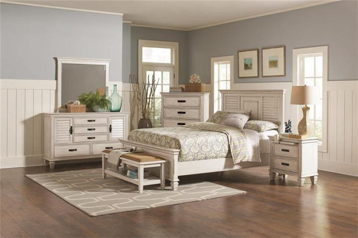 Franco Storage Platform Bedroom Set (205331Q-S5)