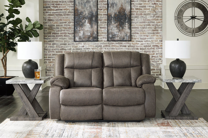 First Base Reclining Loveseat (6880486)