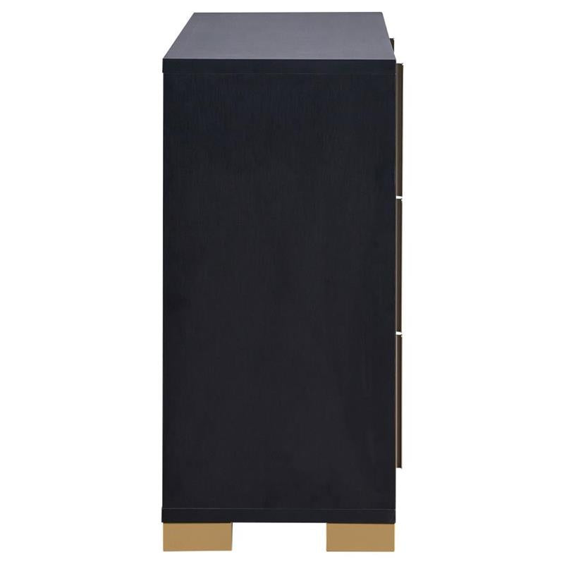 Marceline 6-drawer Dresser Black (222833)