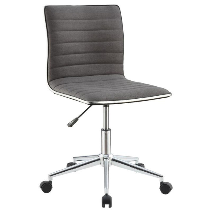 Chryses Adjustable Height Office Chair Grey and Chrome (800727)