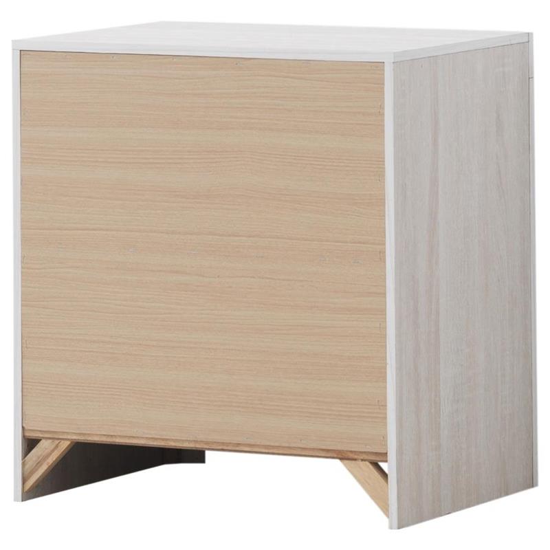 Brantford 2-drawer Nightstand Coastal White (207052)