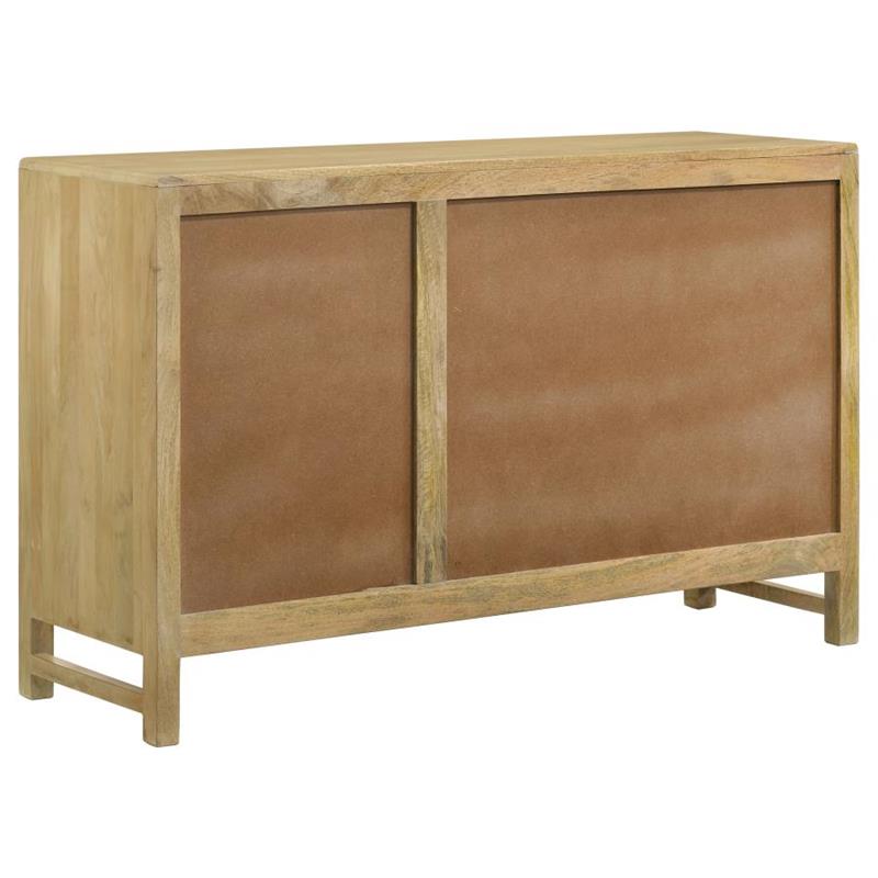 Zamora Rectangular 3-door Accent Cabinet Natural (953556)