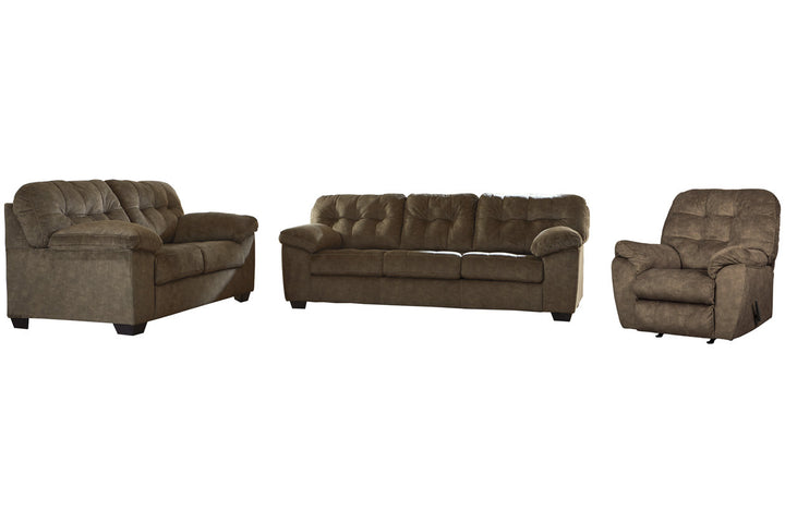 Accrington Sofa and Loveseat with Recliner (70508U5)