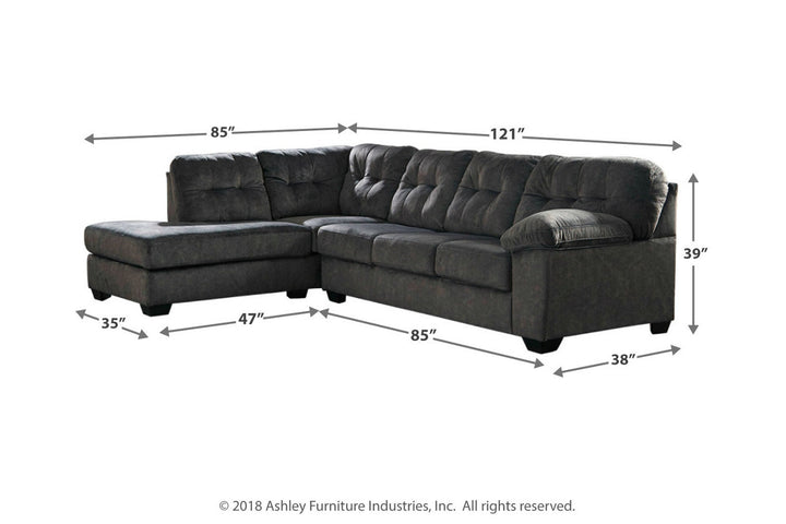 Accrington 2-Piece Sectional with Ottoman (70509U3)