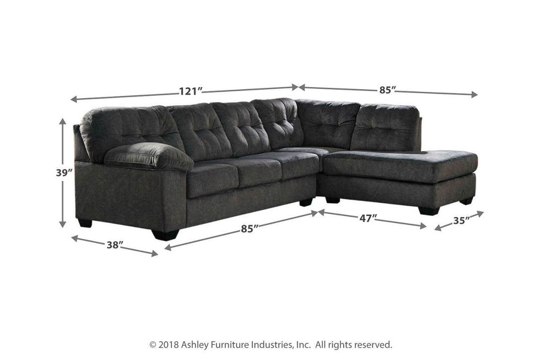 Accrington 2-Piece Sectional with Ottoman (70509U2)