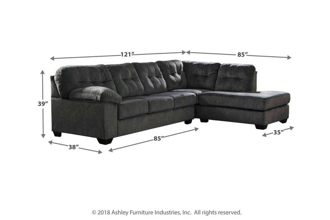 Accrington 2-Piece Sectional with Ottoman (70509U7)