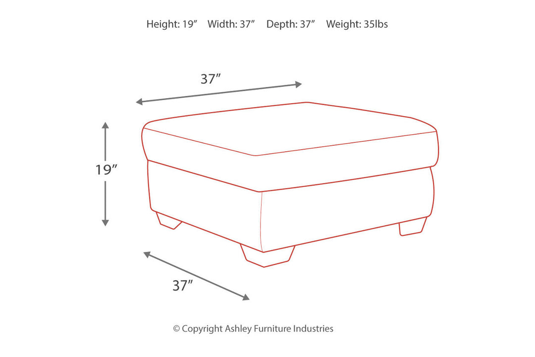 Accrington Oversized Ottoman (7050908)