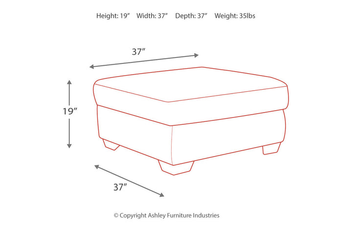 Accrington Oversized Ottoman (7050908)