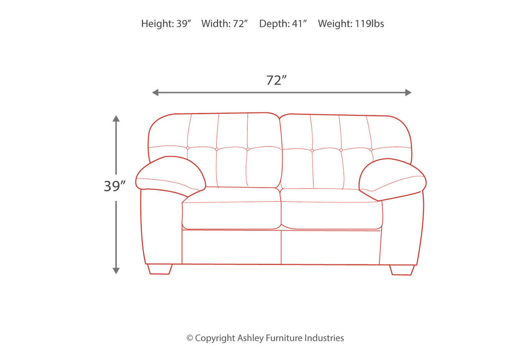 Accrington Loveseat (7050935)