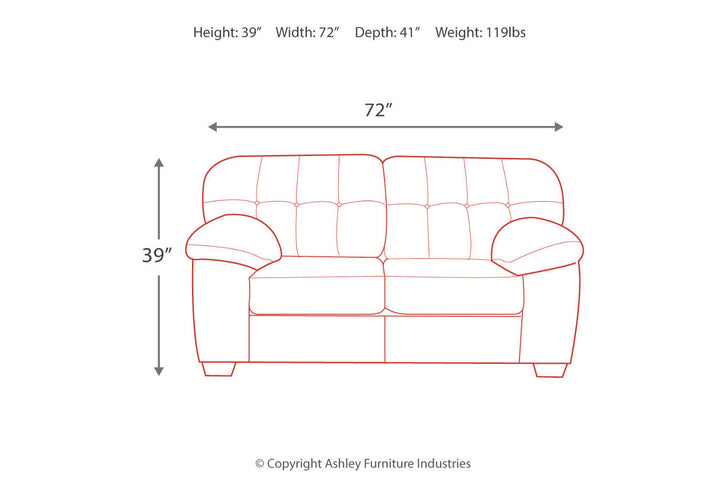 Accrington Loveseat (7050935)