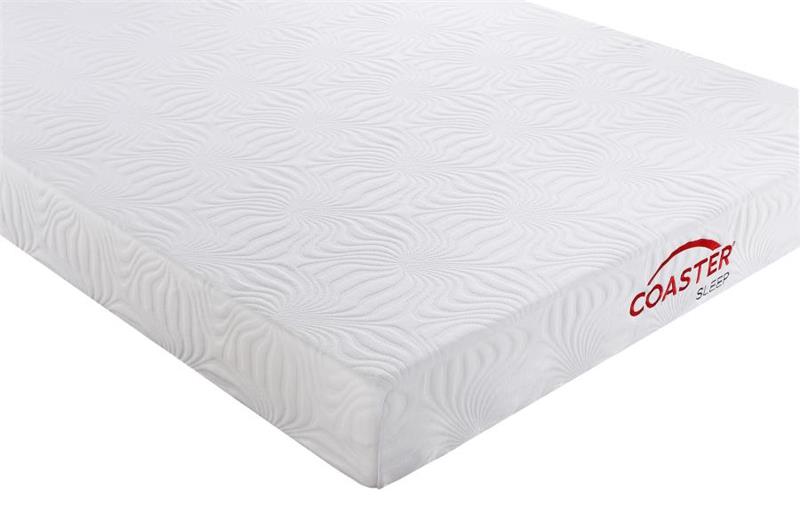 Keegan Queen Memory Foam Mattress White (350063Q)