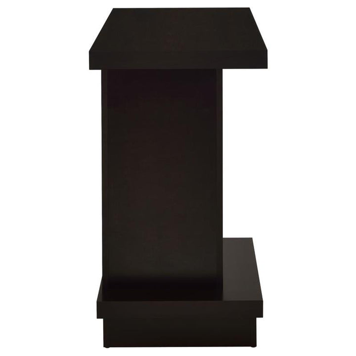 Reston Pedestal Sofa Table Cappuccino (705169)