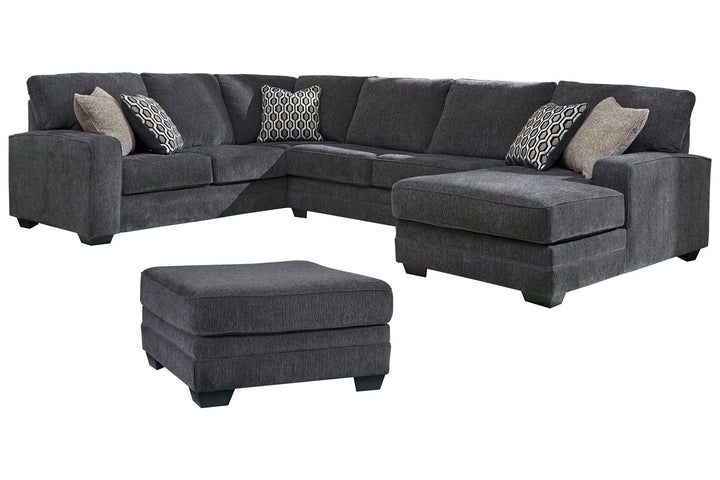 Tracling 3-Piece Sectional with Ottoman (72600U1)