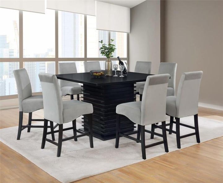 Stanton 7-piece Dining Set Black and Grey (102068-S7)