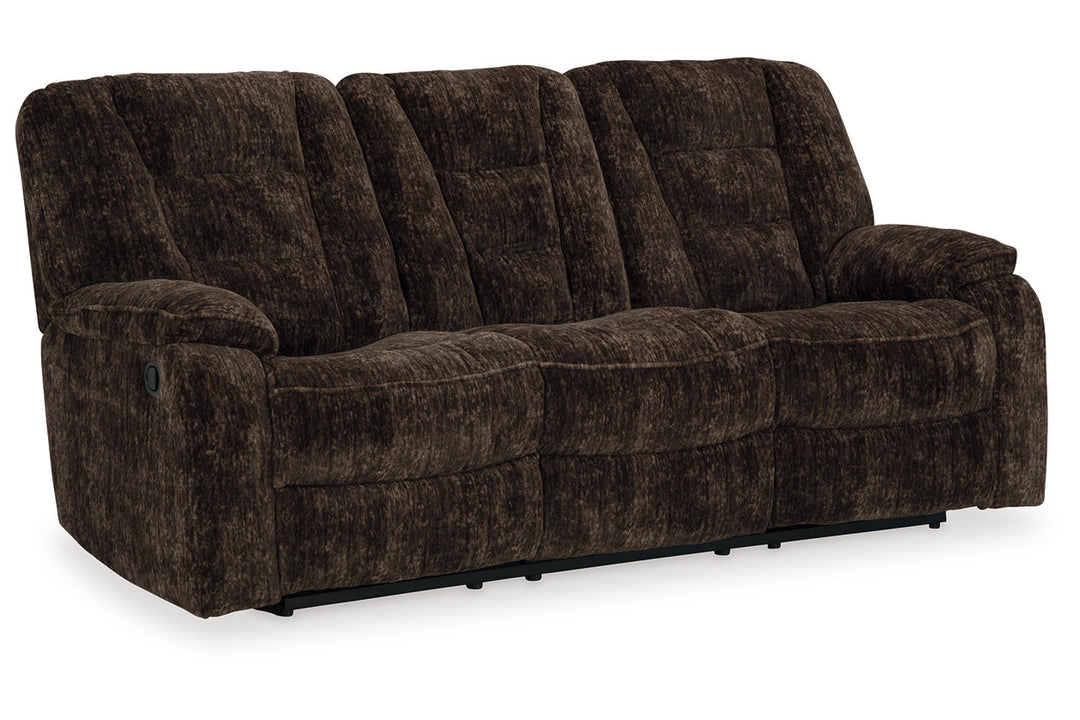 Soundwave Reclining Sofa with Drop Down Table (7450289)