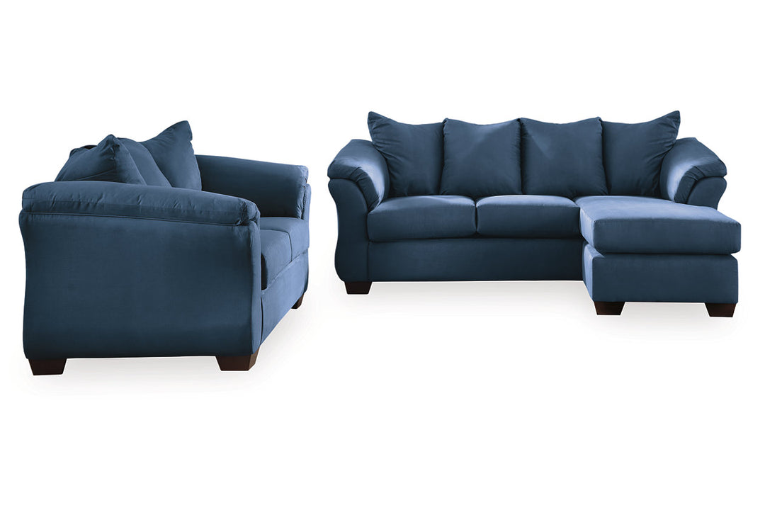 Darcy Sofa Chaise and Loveseat (75007U3)