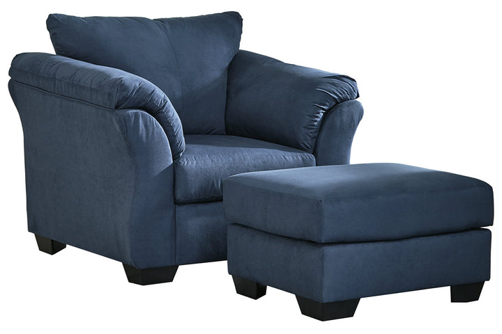 Darcy Chair and Ottoman (75007U4)