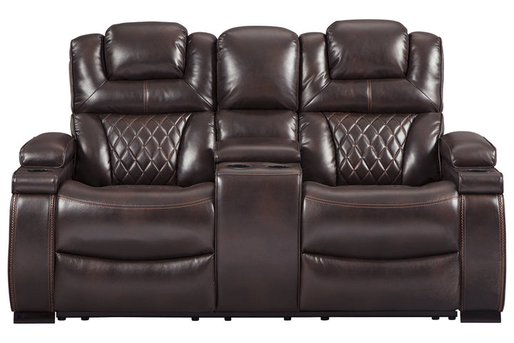 Warnerton Power Reclining Sofa and Loveseat with Power Recliner (75407U3)