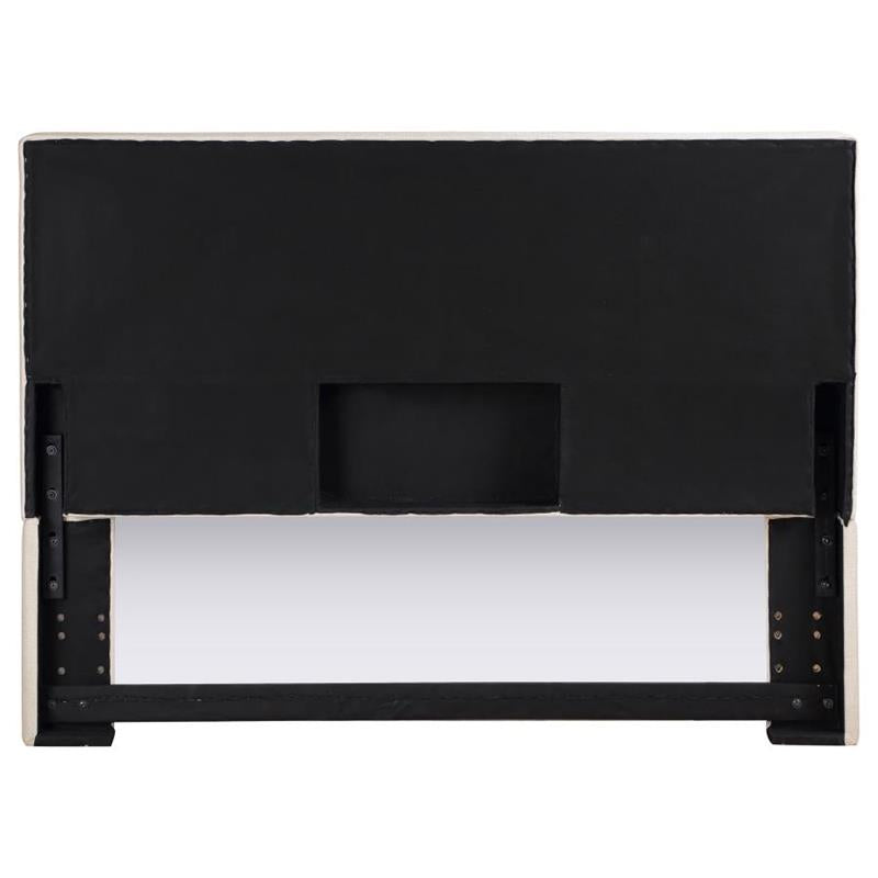 Pirro  Upholstered Headboard Sand (315980QF)