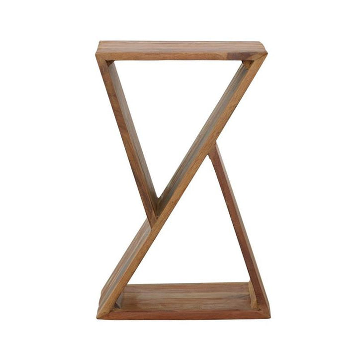 Lily Geometric Accent Table Natural (910180)