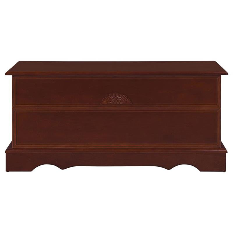 Paula Rectangular Cedar Chest Warm Brown (4694)