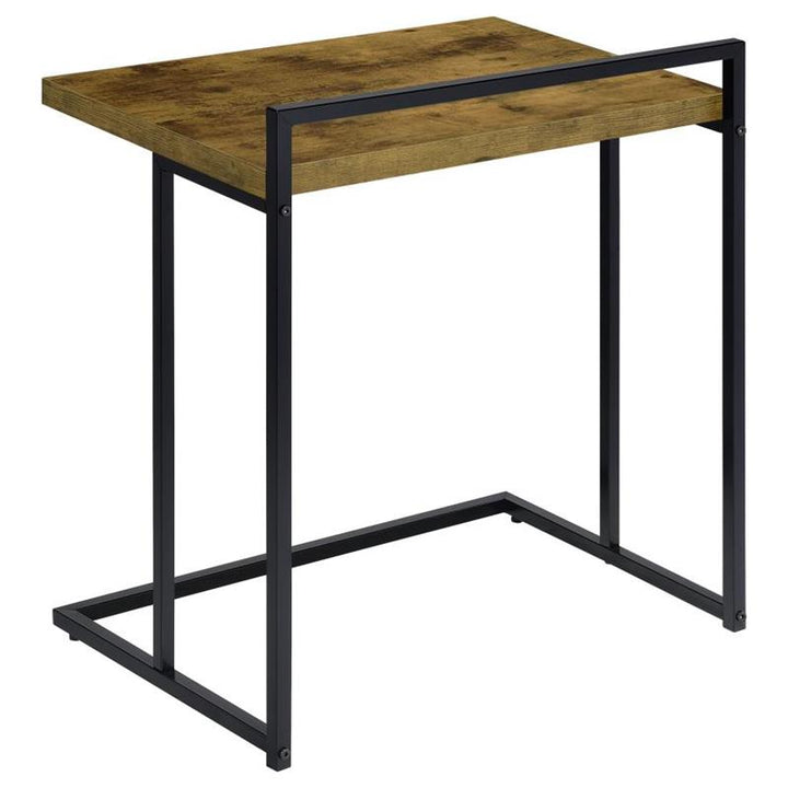 Dani Rectangular Snack Table with Metal Base (936122)