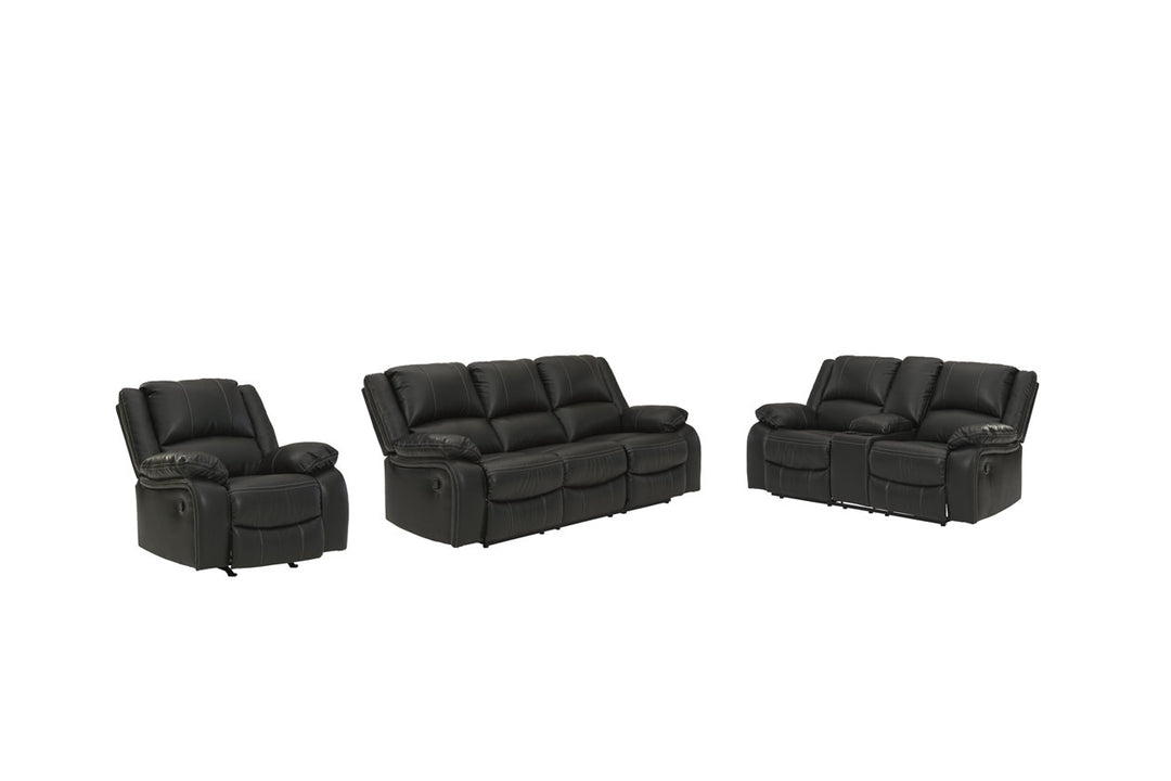 Calderwell Reclining Sofa and Loveseat with Recliner (77101U1)