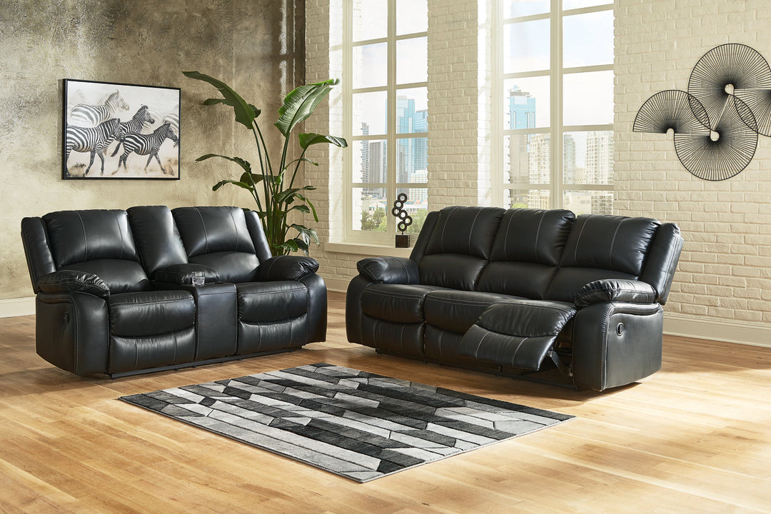 Calderwell Reclining Sofa and Loveseat with Recliner (77101U1)