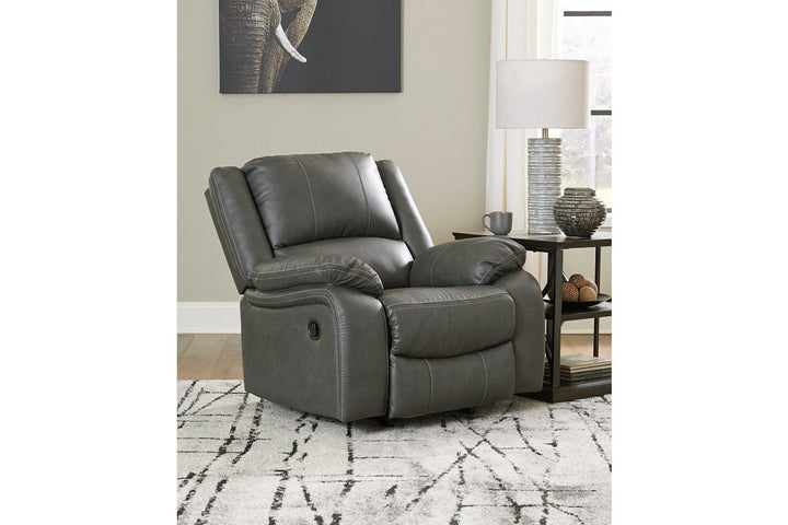 Calderwell Reclining Sofa and Loveseat with Recliner (77103U1)