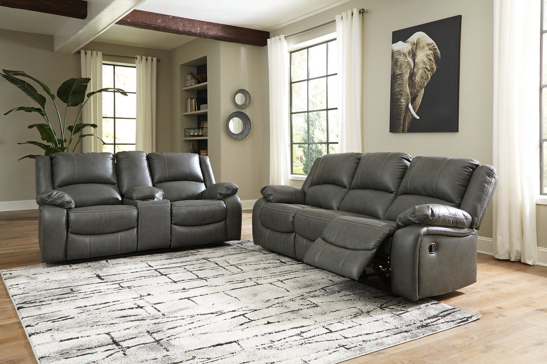 Calderwell Reclining Sofa and Loveseat (77103U4)