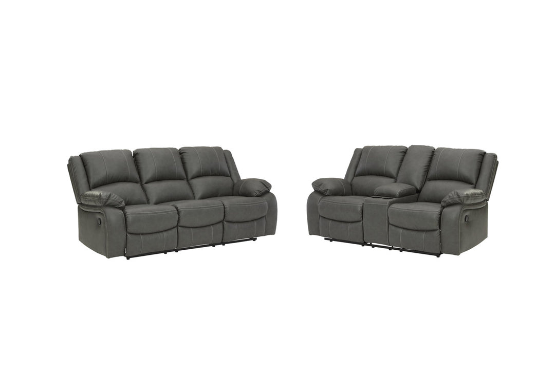 Calderwell Reclining Sofa and Loveseat (77103U4)