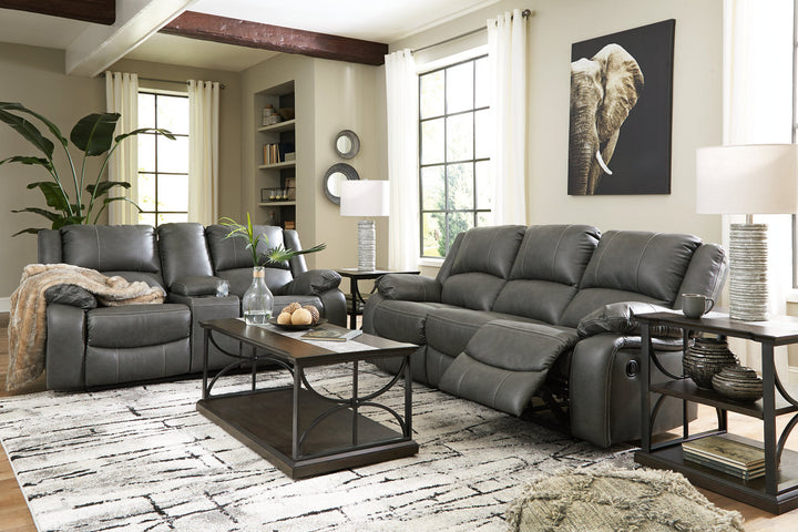 Calderwell Reclining Sofa and Loveseat (77103U4)