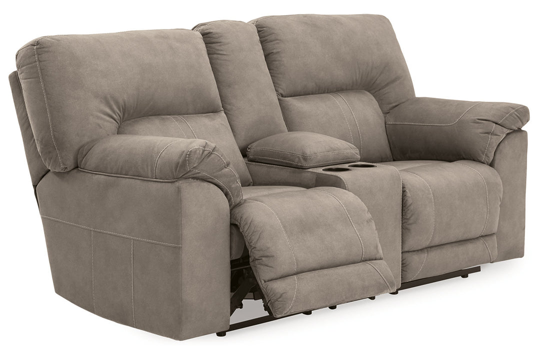 Cavalcade Reclining Loveseat with Console (7760194)