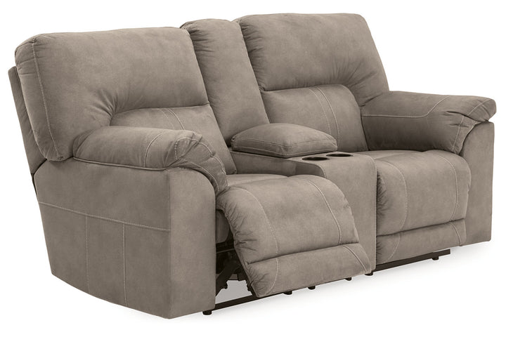 Cavalcade Reclining Loveseat with Console (7760194)