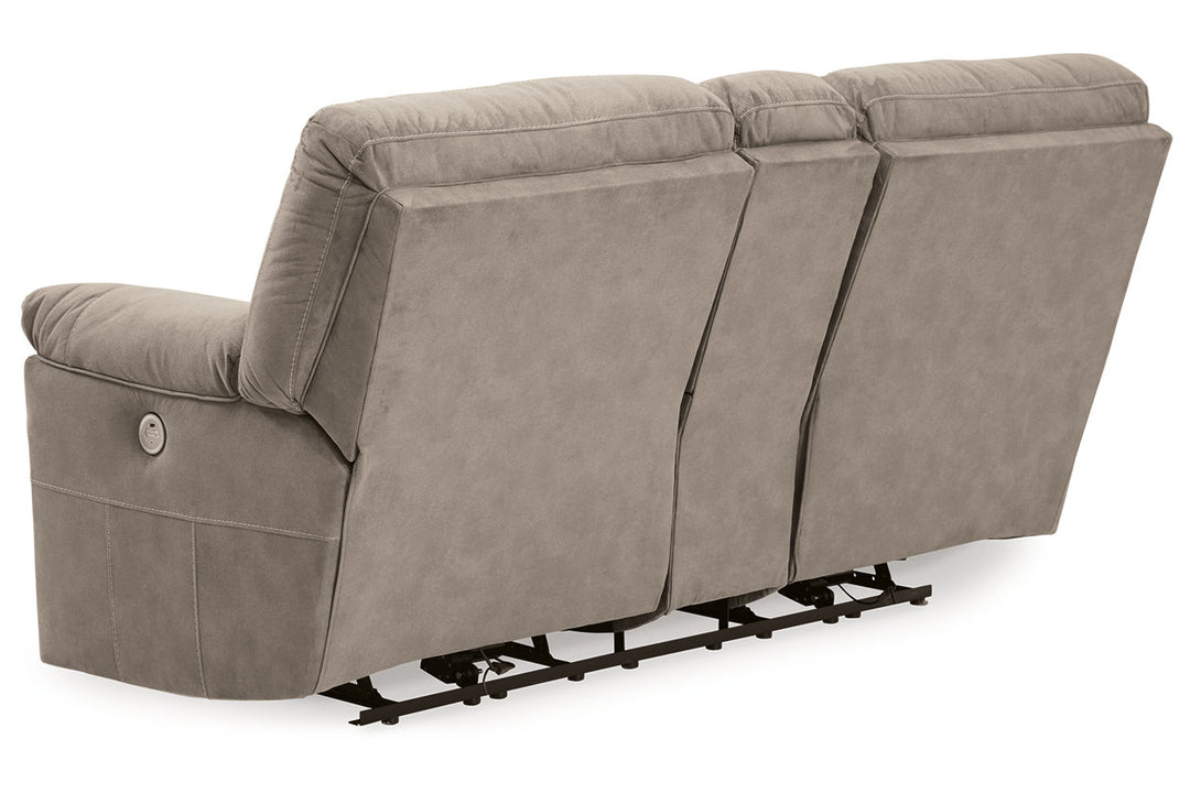 Cavalcade Power Reclining Loveseat with Console (7760196)