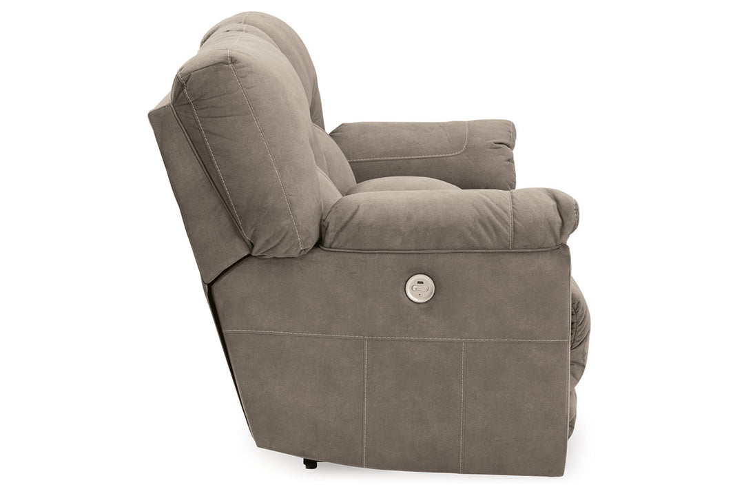 Cavalcade Power Reclining Loveseat with Console (7760196)